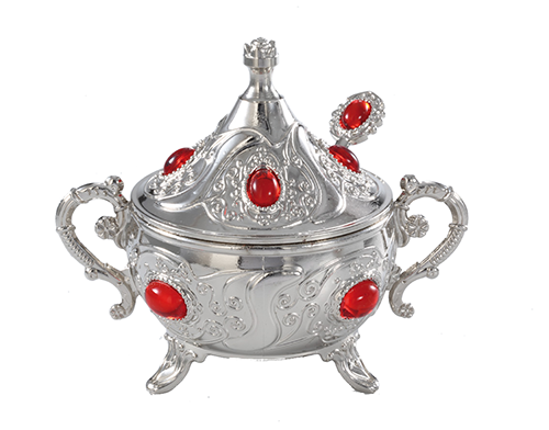Circle Sugar Bowl with Cover 135 1 Circle Sugar Bowl with Cover 135