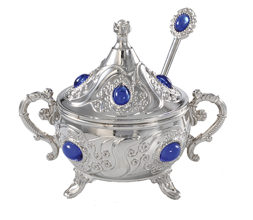 Circle Sugar Bowl with Cover 135 2 Circle Sugar Bowl with Cover 135 - Image 2