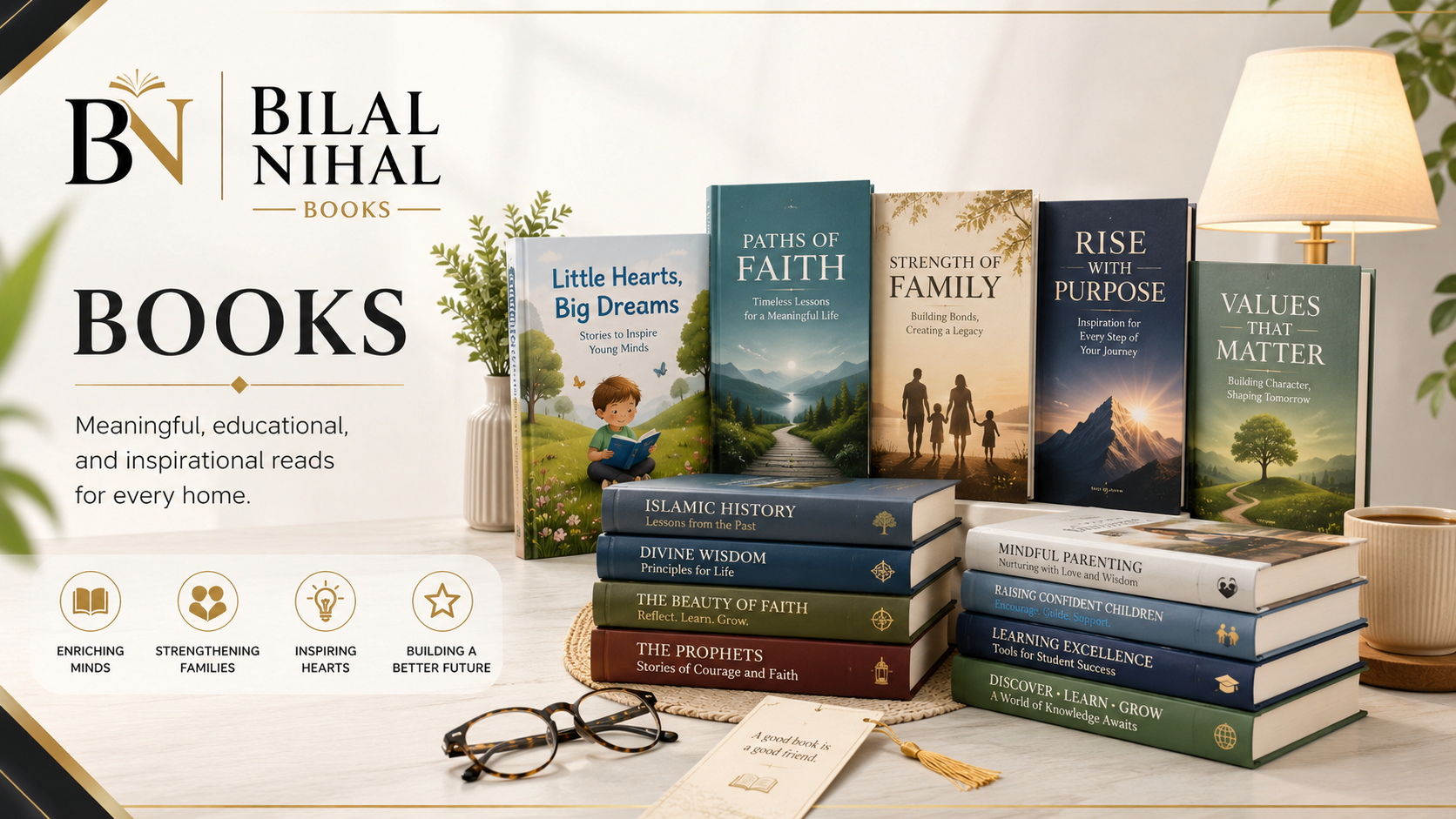 Books: Meaningful, Educational, and Inspirational Reads for Every Home