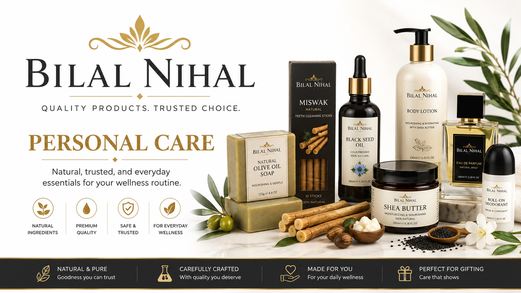 Personal Care: Natural, Trusted, and Everyday Essentials for Your Wellness Routine