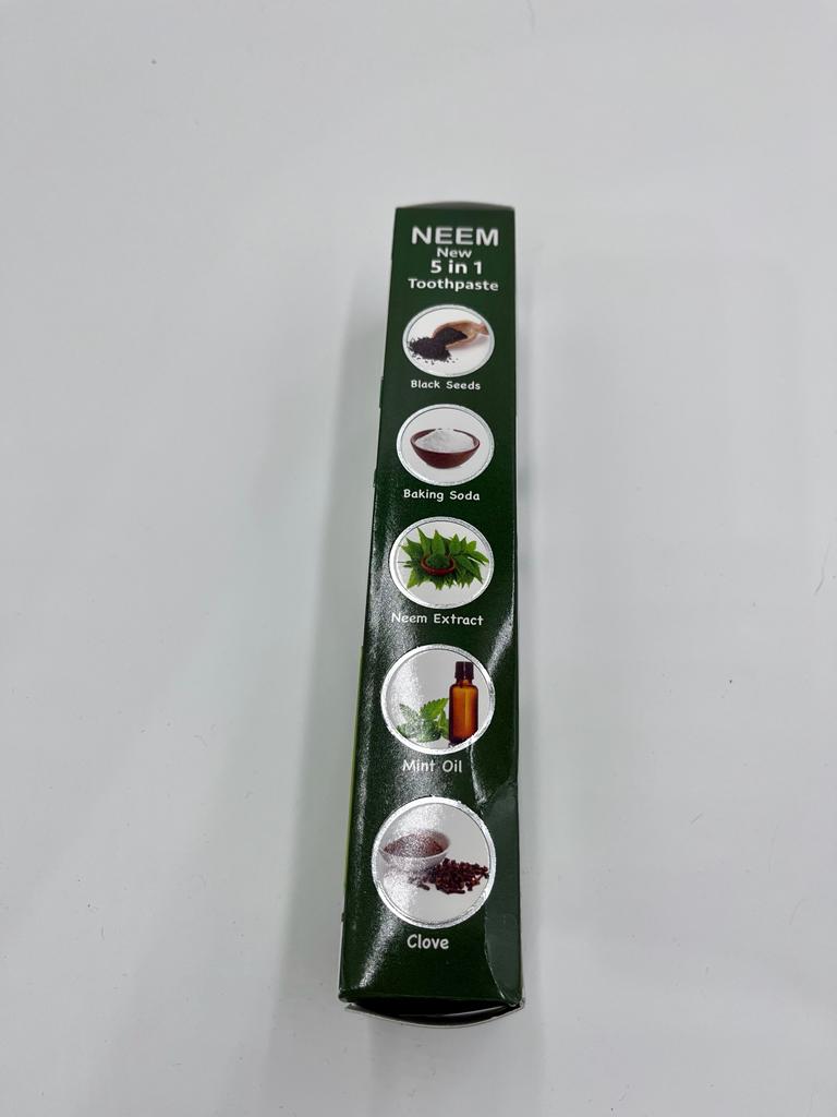 Neem Toothpaste (Flouride-Free) 5 Active Ingredients including Black Seed and More 2 Neem Toothpaste (Flouride-Free) 5 Active Ingredients including Black Seed and More - Image 2