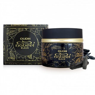 Oudh Nabeel Black 60g Incense 1 Oudh Nabeel Black 60g Incense