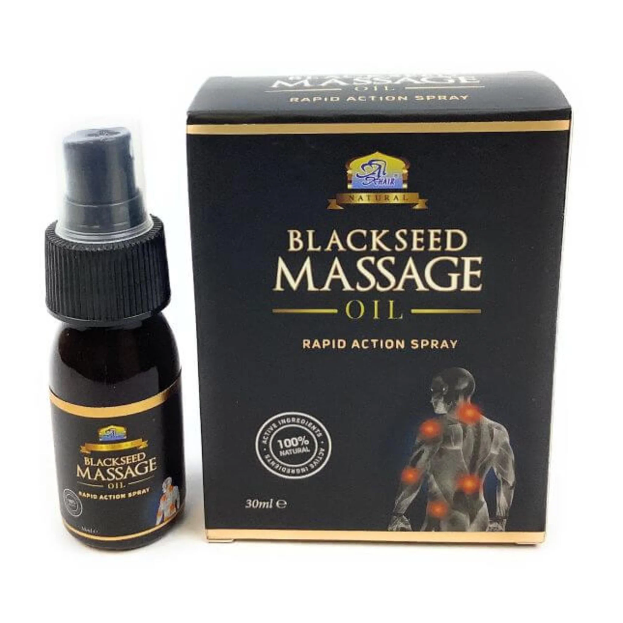Al Khair Black Seed Massage Oil 30ml 1 Al Khair Black Seed Massage Oil 30ml
